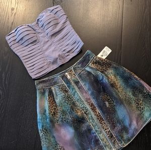 NEW Urban Outfitters lavender crop tube top